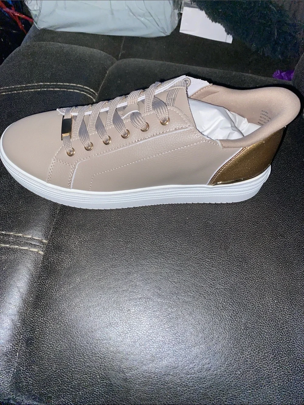 Joy Mangano Sneakers - NIB - TAUPE - Size 11M
